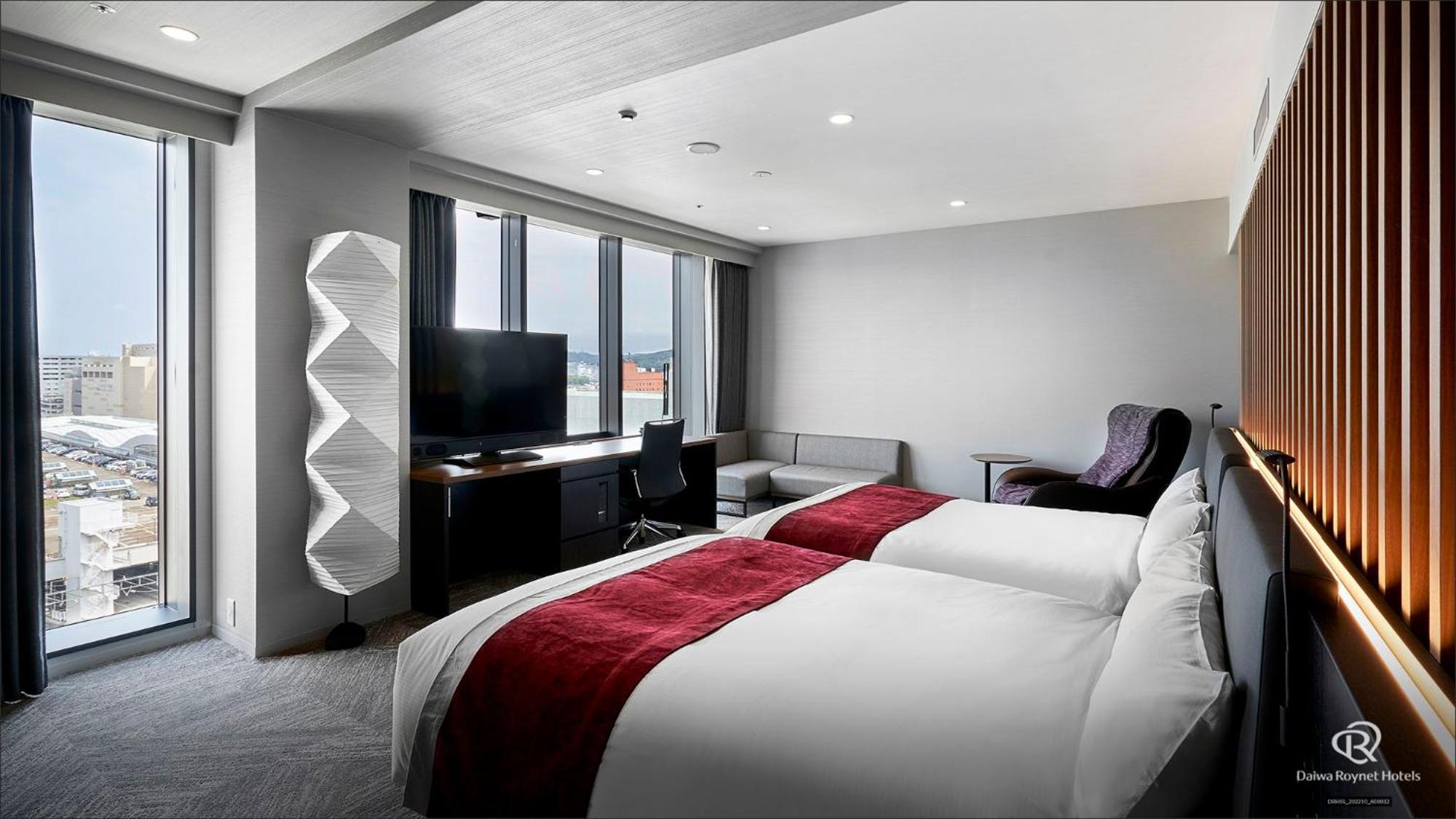 Daiwa Roynet Hotel Kanazawa Eki Nishiguchi Kamer foto